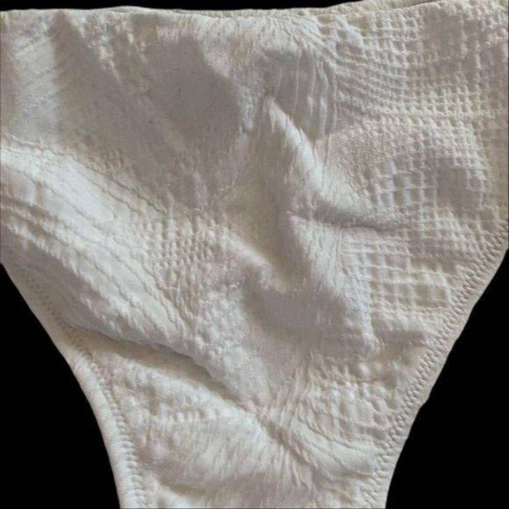 NEW Fantasie Ottawa white bikini swim bottoms L - Picture 2 of 2